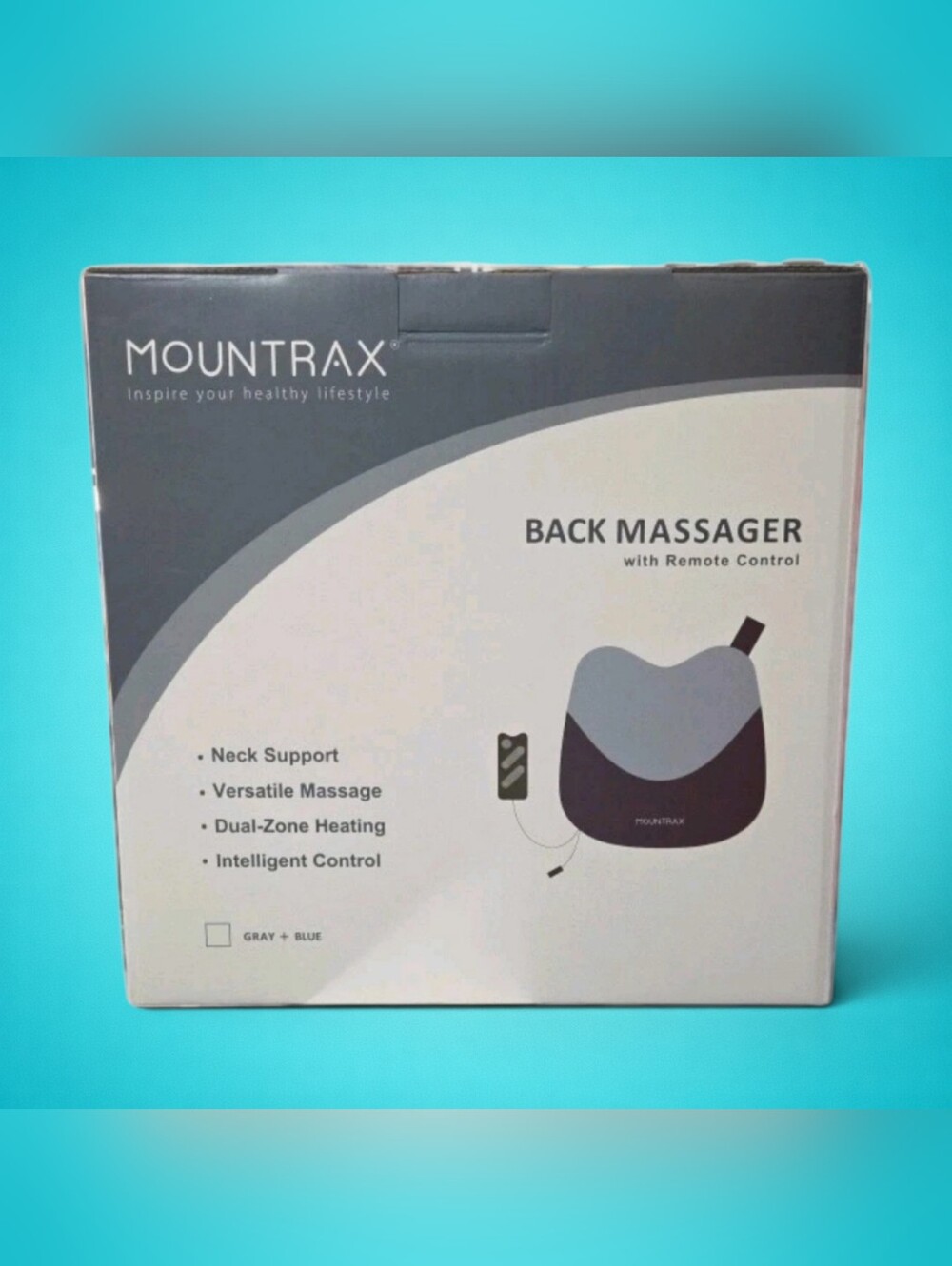 New Back Massager with Heat, Shiatsu Neck and Back Massager for Pain Relief